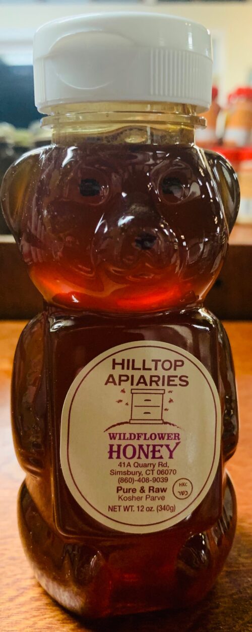 Hilltop Apiaries Wildflower Honey Bear