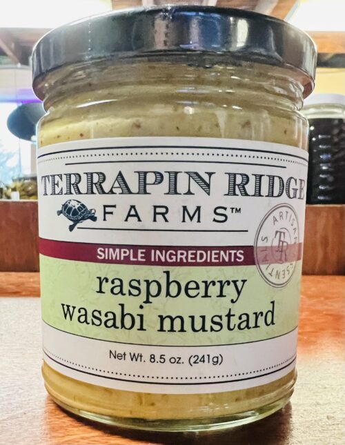 Raspberry Wasabi Mustard
