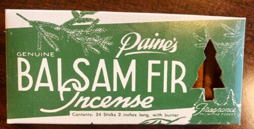 Balsam Fir Incense Box