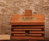 Paine's All Natural Balsam Log Cabin Burner and Incense 2.9 oz